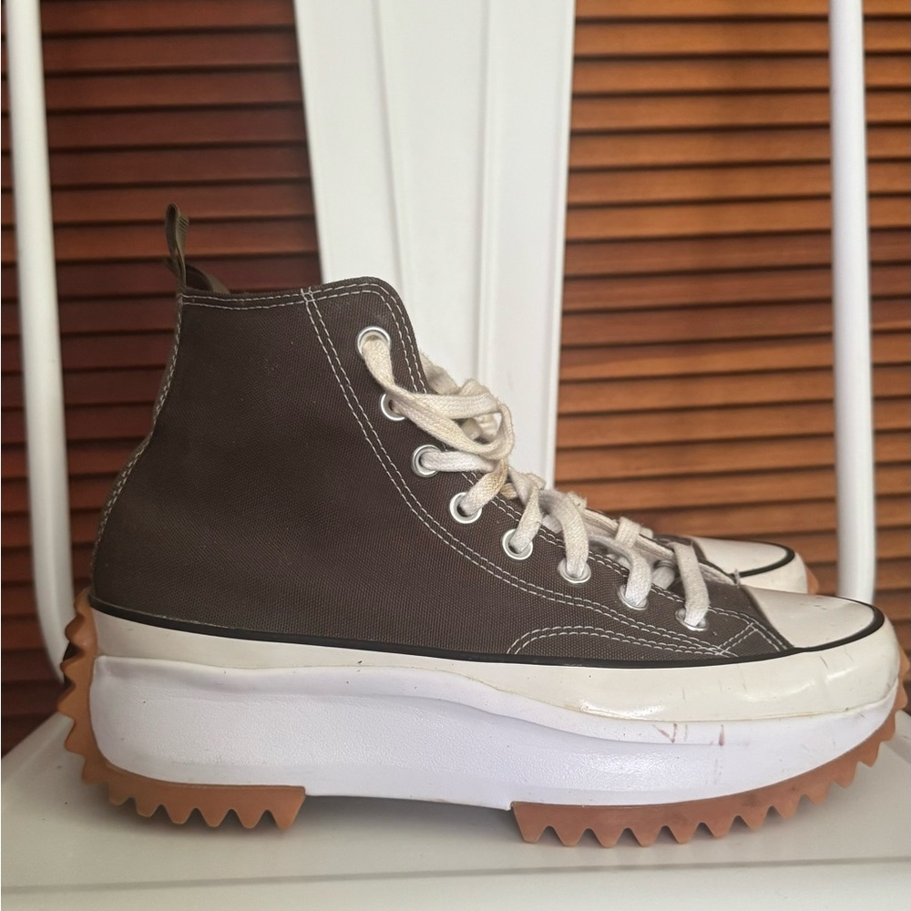 Converse Run Star Hike Canvas Platform